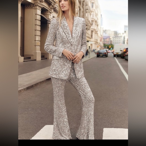 NWT Sequin Suit - Picture 2 of 3